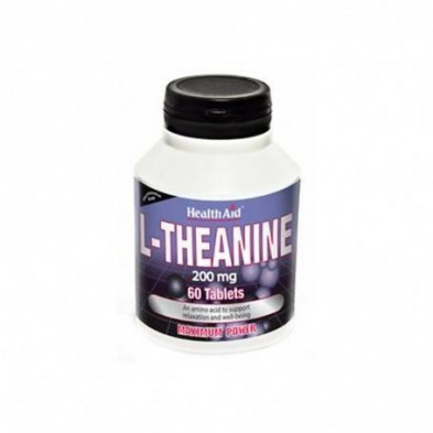 L-teanina 200 mg 60 Comprimidos Health Aid