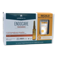 Endocare Radiance C-20 Piel Seca 30 Ampollas + Regalo Heliocare 360º Water Gel 15ml