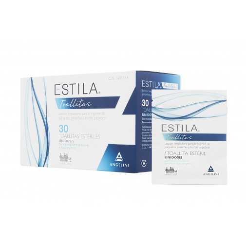 Estila Parpados/pestañas 30 Toallitas Angelini