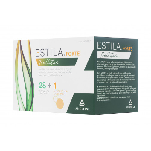 Estila Forte  28 Toallitas Y Almohadilla Angelini