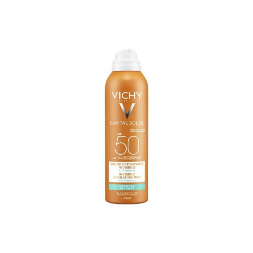 Vichy Ideal Soleil Bruma Hidratente Invisible Spf50+ Spray 200 Ml