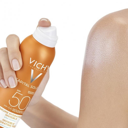 Vichy Ideal Soleil Bruma Hidratente Invisible Spf50+ Spray 200 Ml