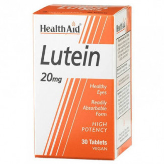 Luteína 20 mg 30 Comprimidos Health Aid