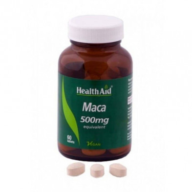 Maca (Lepidium Meyenii) 500 mg 60 Comprimidos Health Aid