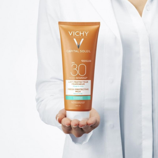 Vichy Capital Soleil Familiar Leche Alta Protección Piel Sensible Spf30 300 Ml