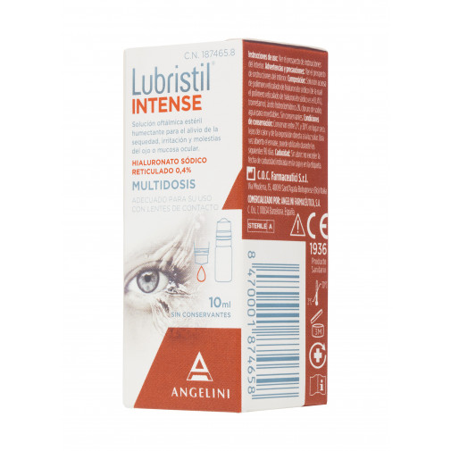 Lubristil Intense Multidosis 10 Angelini