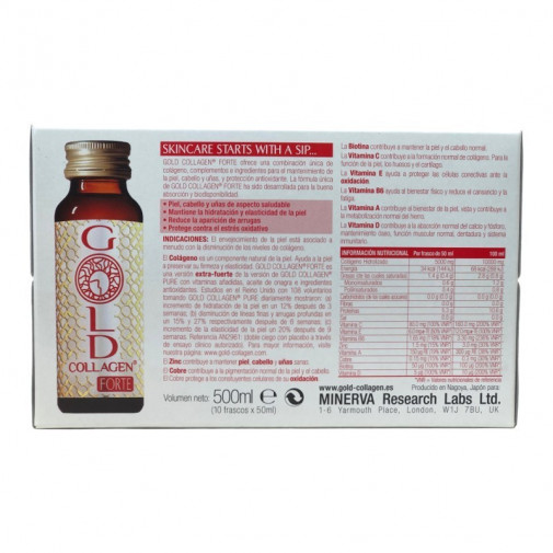 Gold Collagen Forte 10 Viales