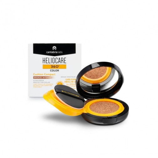 Heliocare 360 Cushion Compact Bronze Intense Spf 50 Ml. 15 Gr
