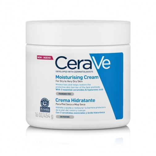 Cerave Crema Hidratante Piel Seca 454 G