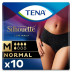 Silhouette Negro Cinta Baja Talla M 10 Unidades Tena