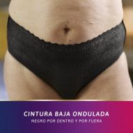 Silhouette Negro Cinta Baja Talla Grande 9 Unidades Tena