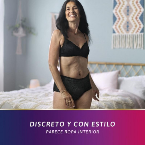 Silhouette Negro Cinta Alta Talla G 8 Unidades Tena