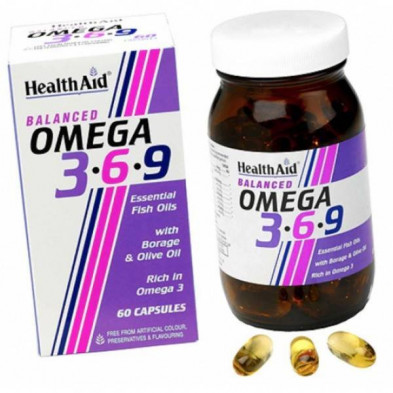 Omega 3-6-9 60 Cápsulas Health Aid