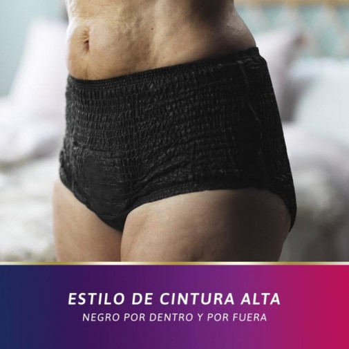 Silhouette Negro Cinta Alta Talla G 8 Unidades Tena