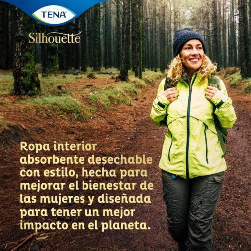 Silhouette Negro Cinta Alta Talla G 8 Unidades Tena
