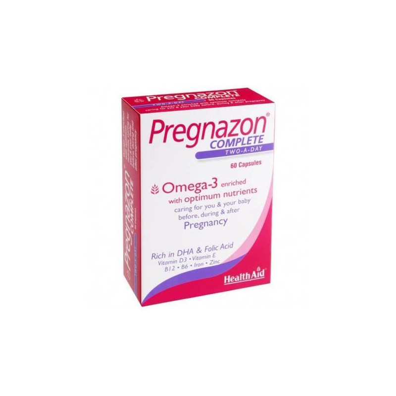 Pregnazon Complete 60 Cápsulas Health Aid