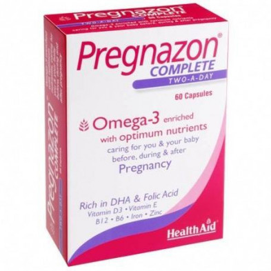 Pregnazon Complete 60 Cápsulas Health Aid