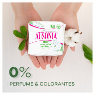 Ausonia Organic Cotton Noche Alas 8 U