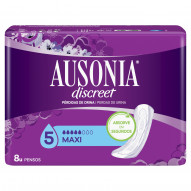 Discreet Compresas Maxi 8 Unidades Ausonia