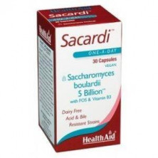 Sacardi (Sacchormyces Boulardii) 30 Cápsulas Health Aid