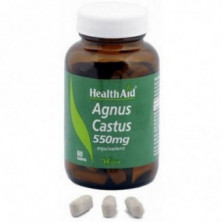 Sauzgatillo Baya (Agnus Castus) 550 mg 60 Comprimidos Health Aid