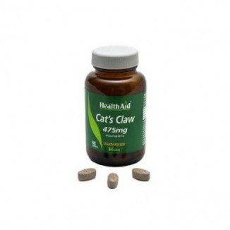 Uña de Gato 475 mg 60 Comprimidos Health Aid