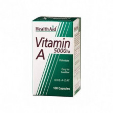 Vitamina A 5.000 Ui 100 Cápsulas Health Aid