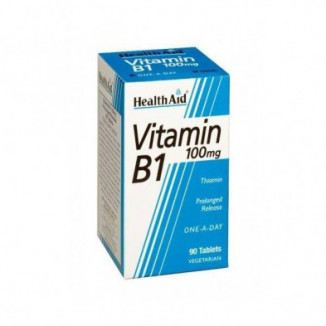 Vitamina B1 Tiamina 100 mg 90 Comprimidos Health Aid