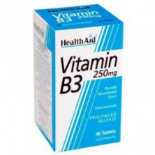 Vitamina B3  (niacinamida) 250 mg 90 Comprimidos Health Aid