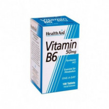 Vitamina B6 50 mg 100 Comprimidos Health Aid