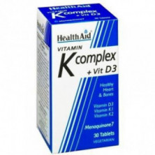 Vitamina K Complex con Vitamina D3  30 Comprimidos Health Aid