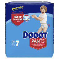 Dodot Pants Pañal Braguita Talla 7 +17kg 23 Pañales