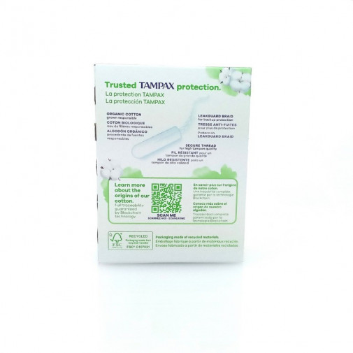 Ausonia Tampax Cotton Regular 16 Unid