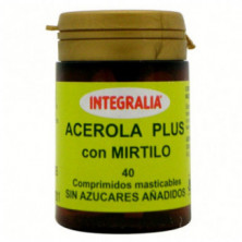 Acerola Plus Con Mirtilo 40 Comprimidos Integralia