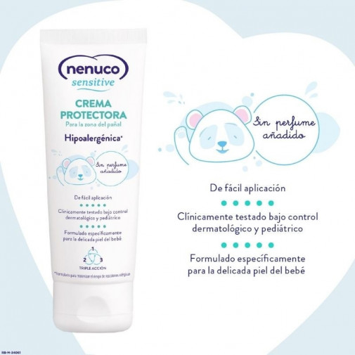 Nenuco Sensitive Crema Protectora 100ml