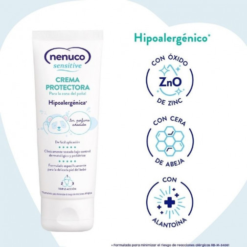 Nenuco Sensitive Crema Protectora 100ml