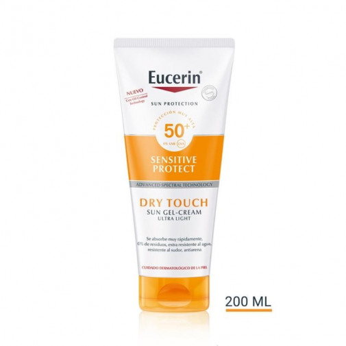 Gel Crema Sensitive Protect Toque Seco Spf50+ 200 Ml Eucerin