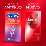 Durex Sensitivo Contacto Total Duplo 2x12 Unidades