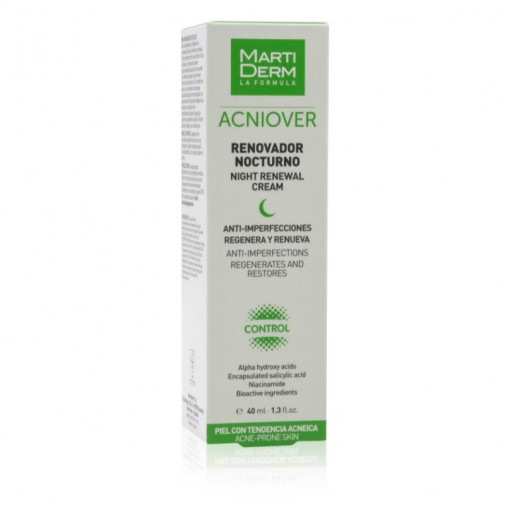 Acniover Renovador Nocturno 40 Ml Martiderm