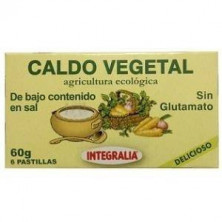 Caldo Vegetal Eco Bajo En Sal 6 Pastillas Integralia