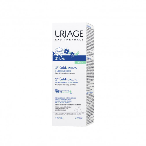 Cold Cream Ultra Nutritiva Bebé 75 Ml Uriage