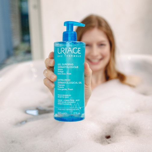 Gel Limpiador Surgras Dermatológico  500ml Uriage