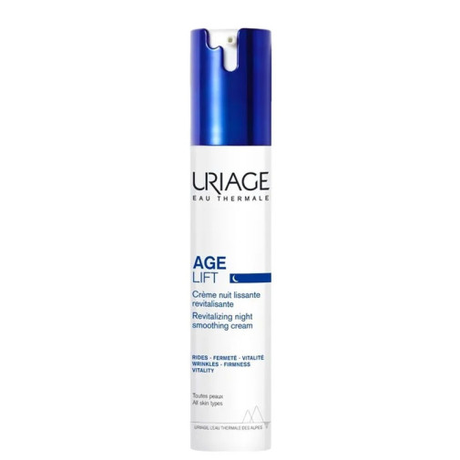 Crema De Noche Revitalizante Anti-arrugas Age Lift 40 Ml Uriage