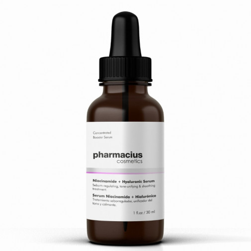 Sérum Concentrado Niacinamida + Ácido Hialurónico 30 Ml Pharmacius Cosmetics