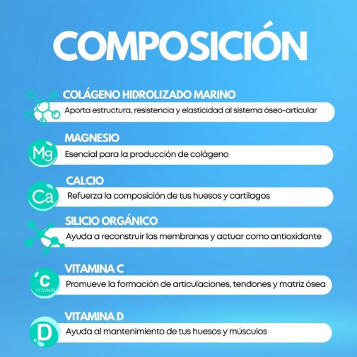 Colágeno Hidrolizado Marino Con Magnesio 180 Comprimidos Pharmacius Lab