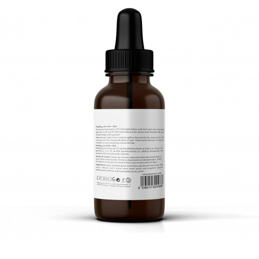 Solución Exfoliante 12% Aha + 2% Bha 30 Ml Pharmacius Cosmetics