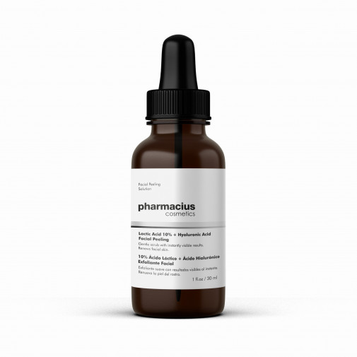 Exfoliante Facial 10% Ácido Láctico + Ácido Hialurónico 30 Ml Pharmacius Cosmetics