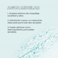 Agua Micelar 3 En 1 500 Ml Pharmacius Cosmetics
