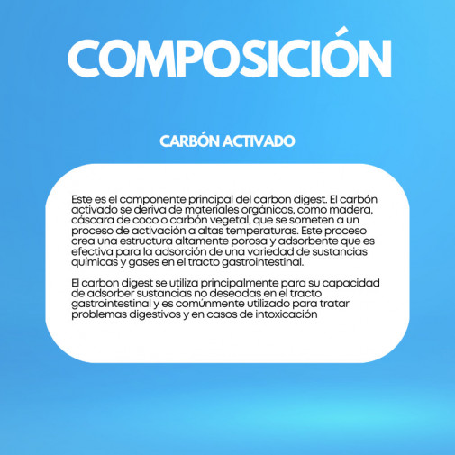 Carbon Digest 60 Perlas Pharmacius Lab