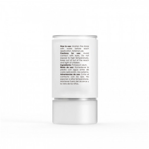 Desodorante De Piedra De Alumbre 120 Gr Pharmacius Cosmetics